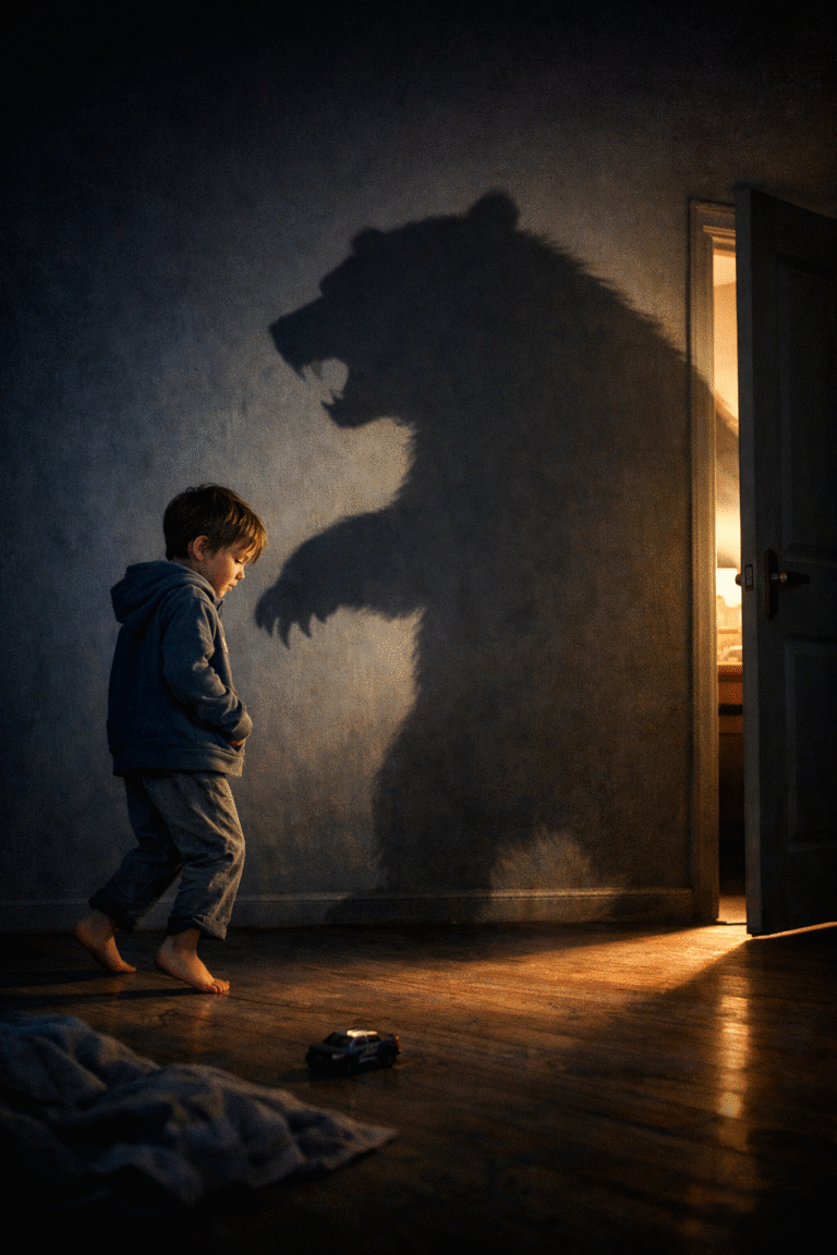 #3 Bajka o Małym Człowieku. Mały Człowiek i niedźwiedź