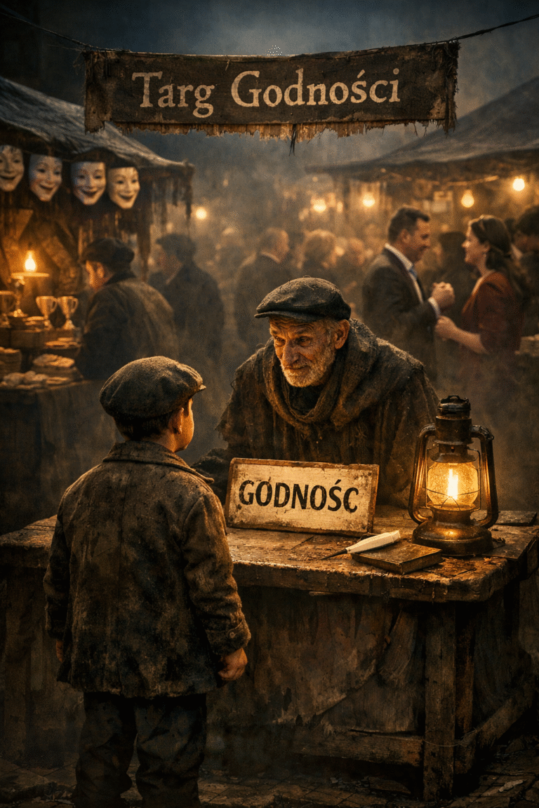 #10 Mały Człowiek i Targ Godności